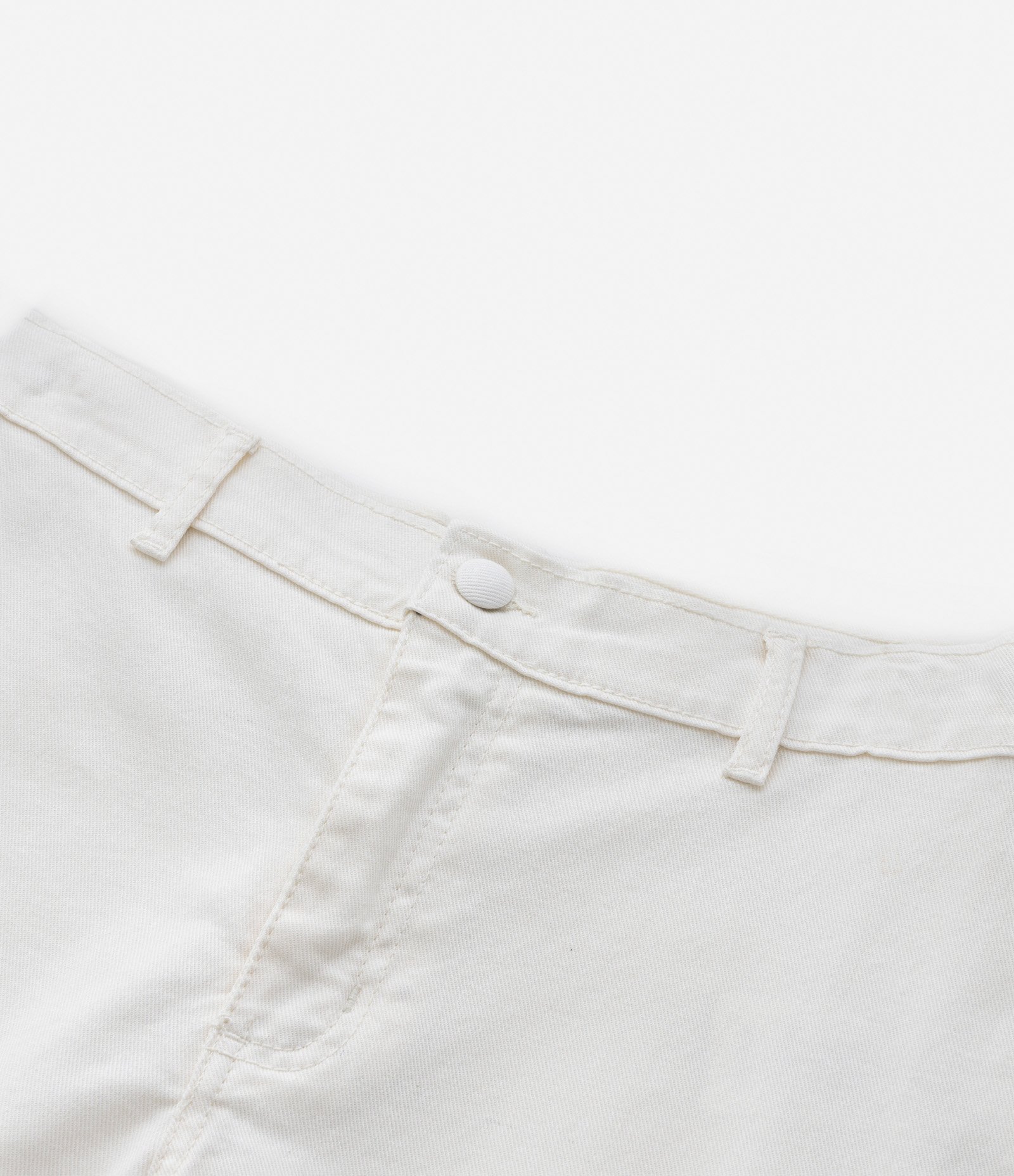Calça Wide Leg Infantil em Jeans - Tam 5 a 14 Anos Branco Neve 3