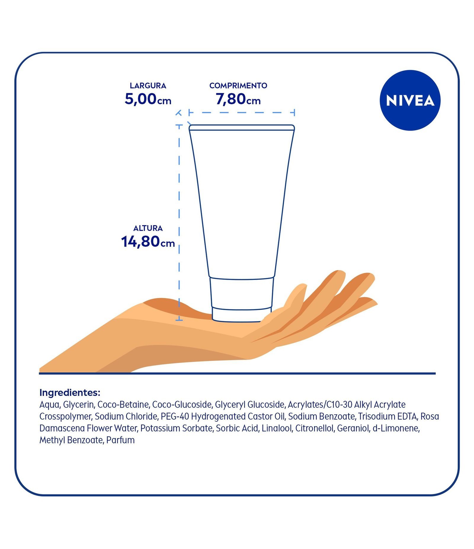 Sabonete Facial em Gel Aqua Rose Nivea 150ml 7