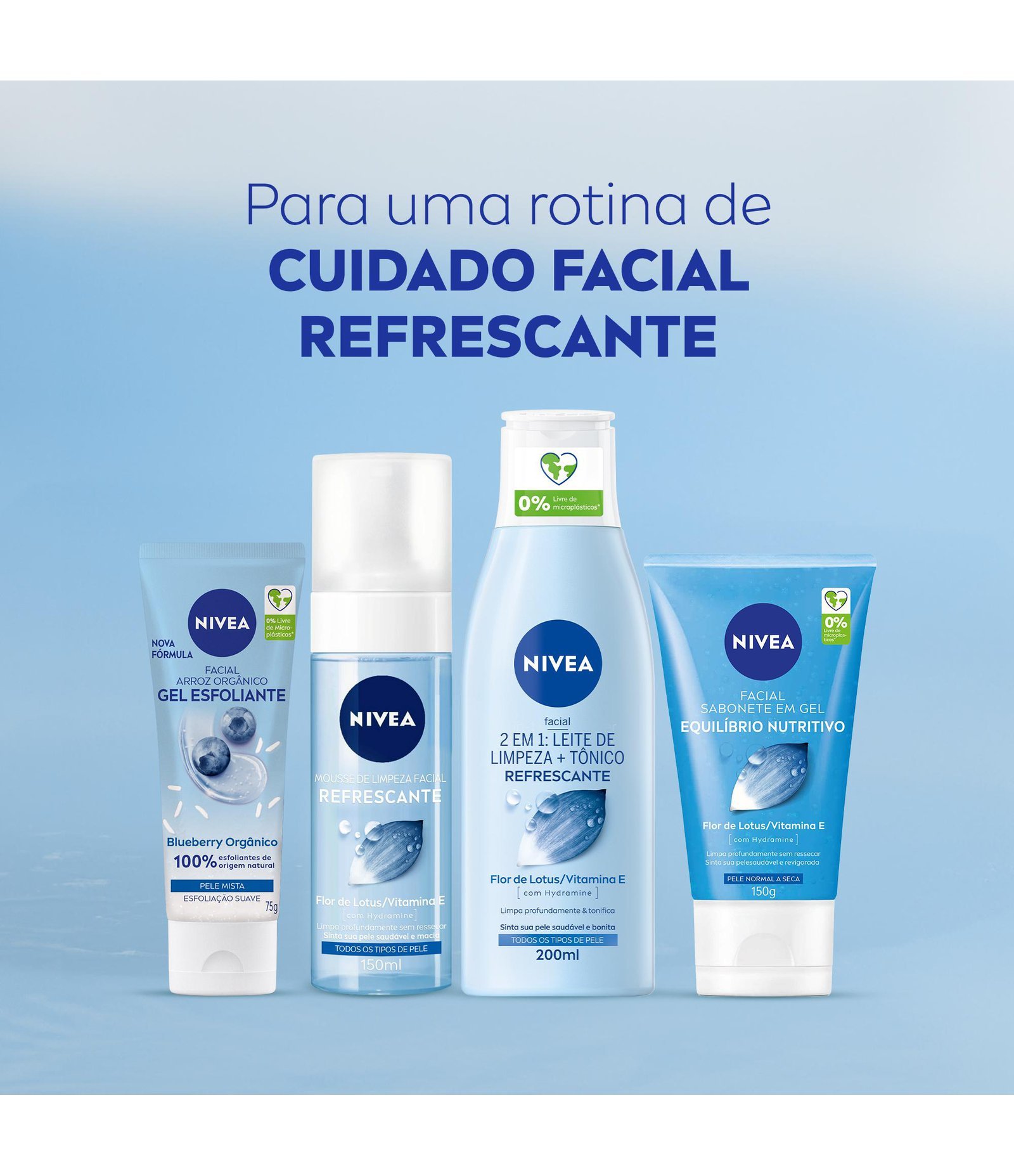 Gel Esfoliante Facial Refrescante Nivea 75ml 8