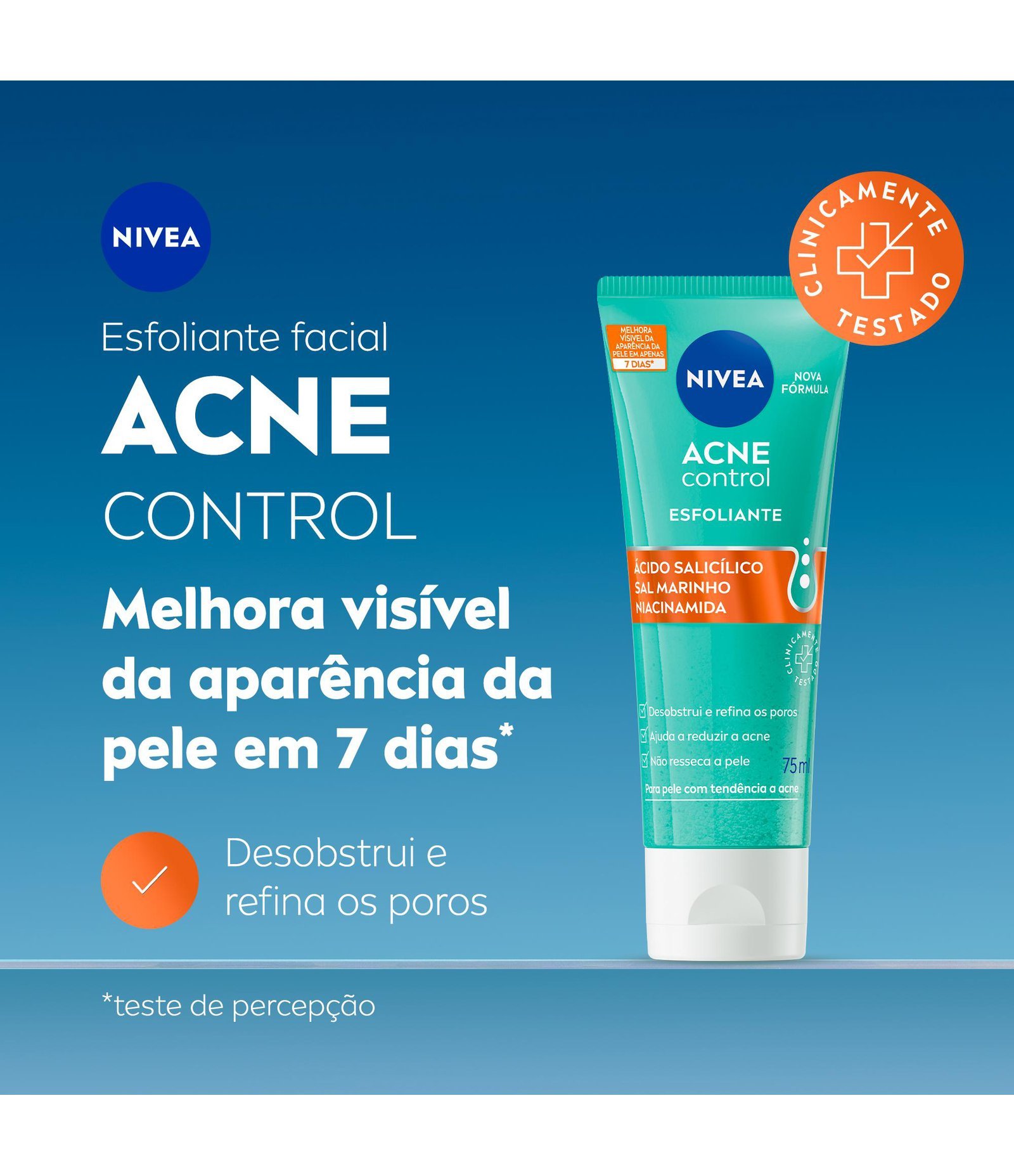 Esfoliante Facial Acne Control Nivea 75ml 3