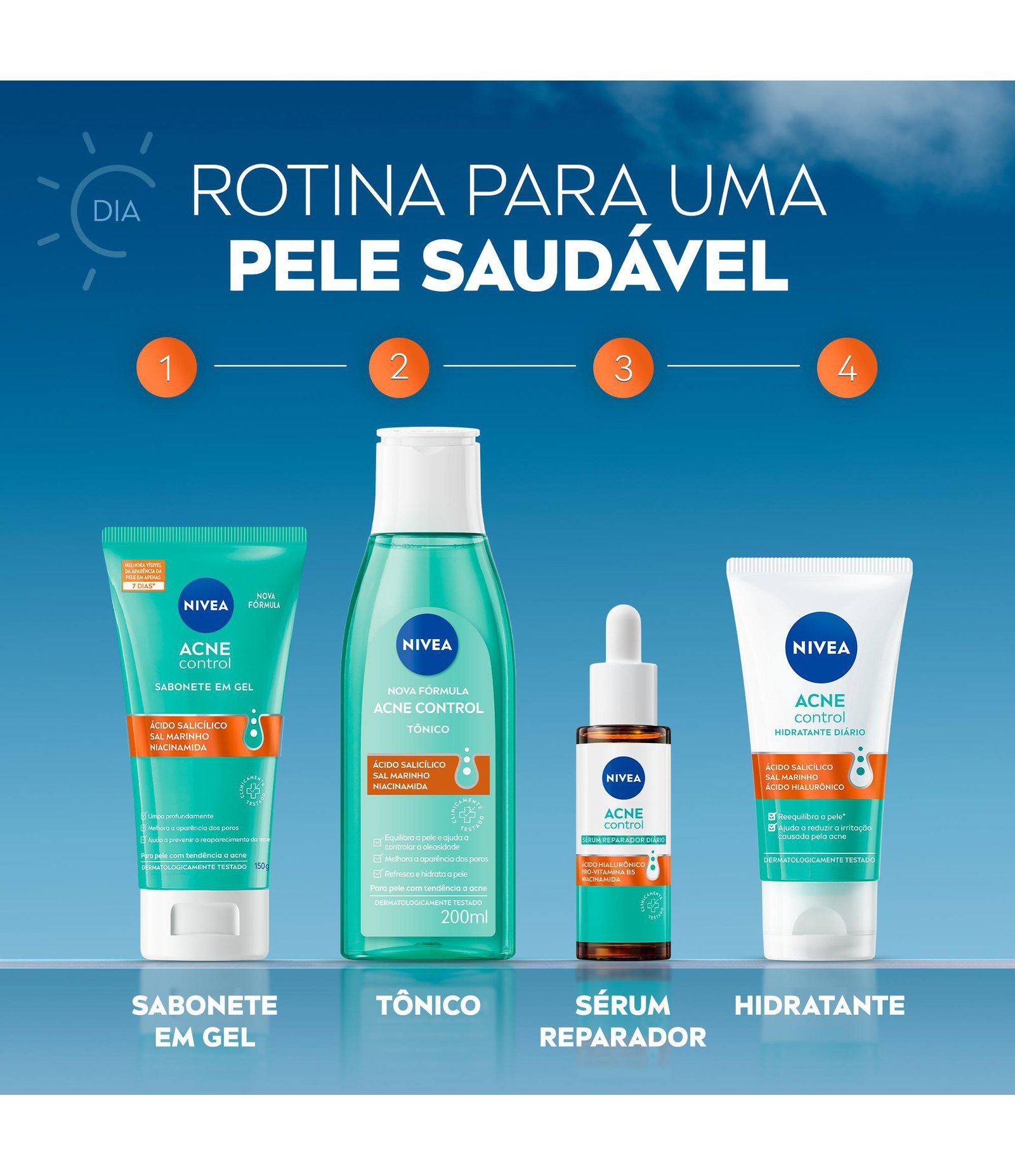 Esfoliante Facial Acne Control Nivea 75ml 7