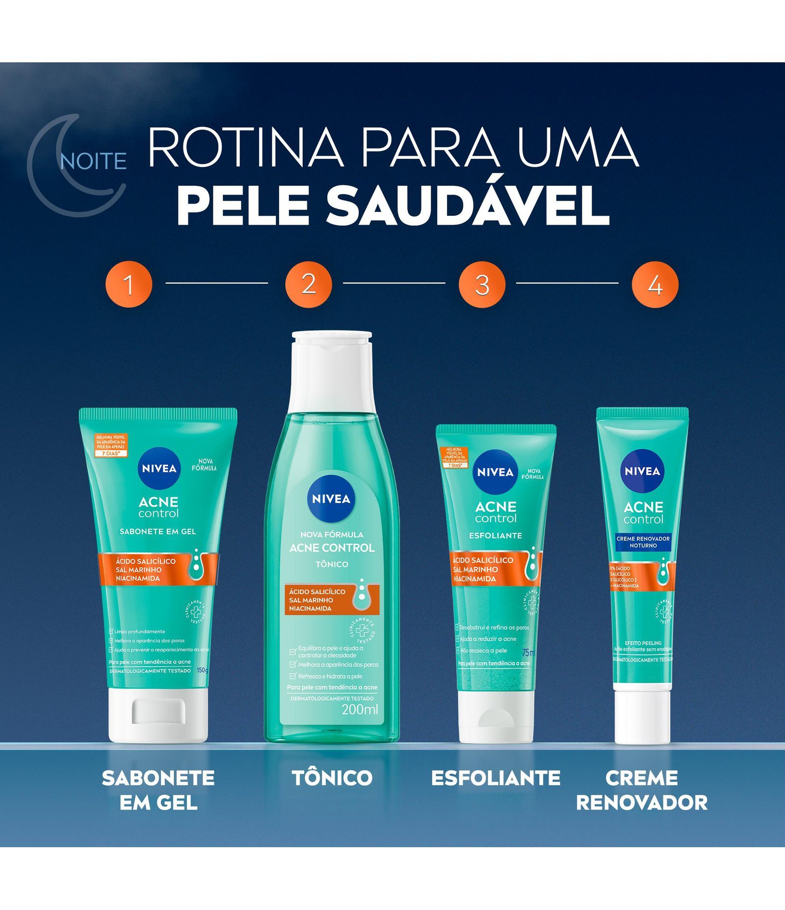 Esfoliante Facial Acne Control Nivea 75ml 8