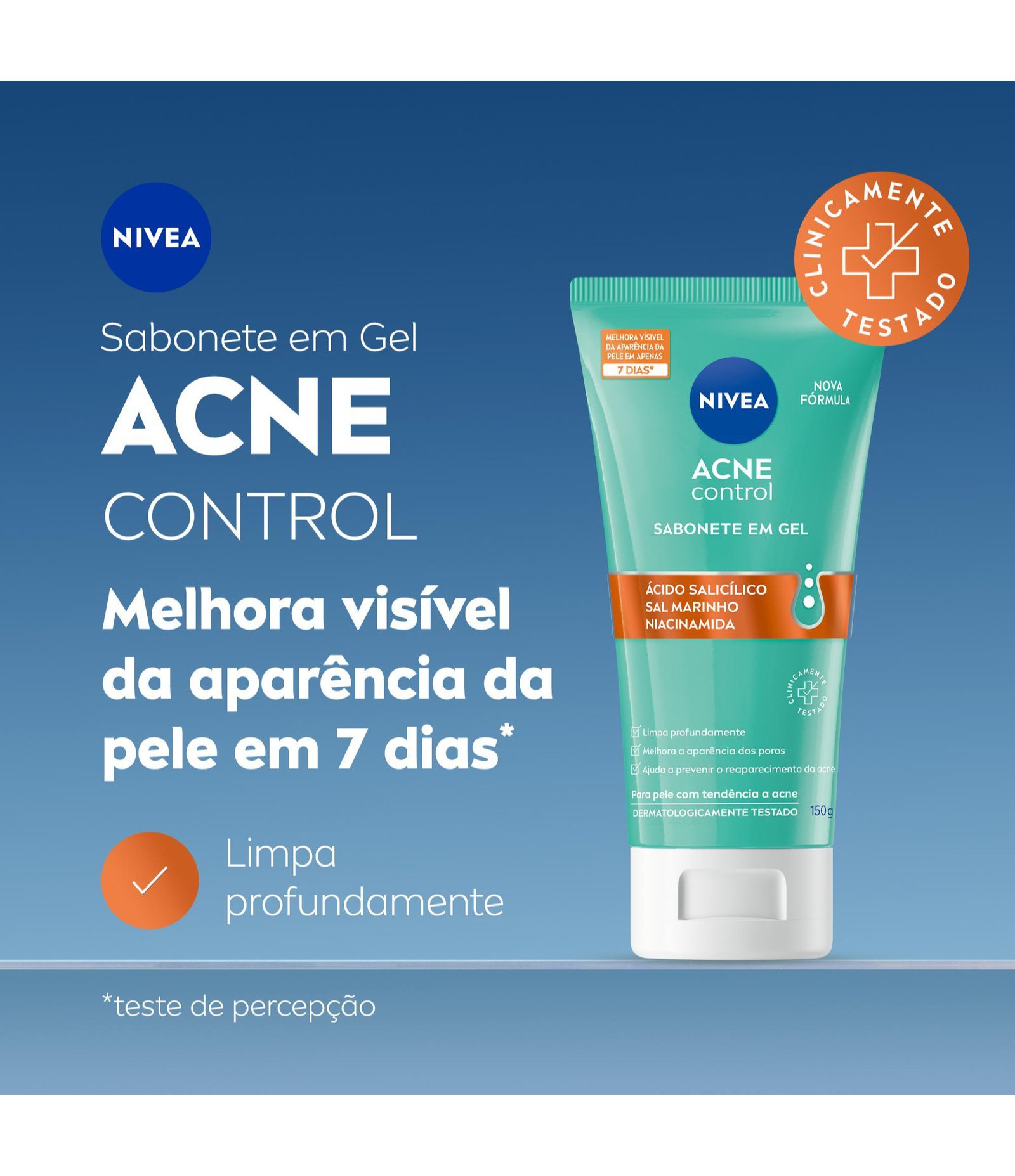 Sabonete Facial em Gel Acne Control Nivea 150ml 2