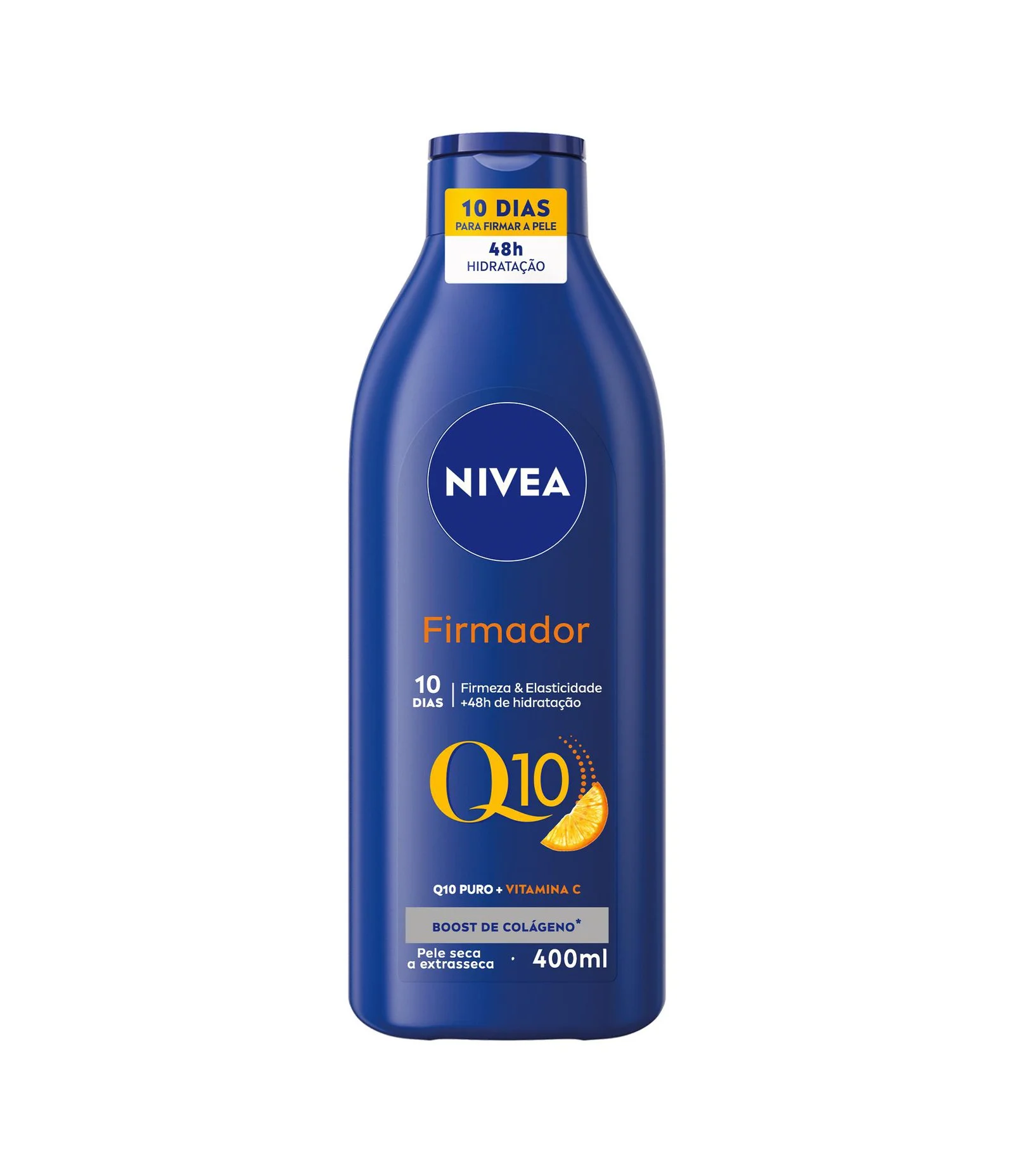 Loção Hidratante Corporal Firmador Q10 + Vitamina C Pele Seca Nivea 400ml 1