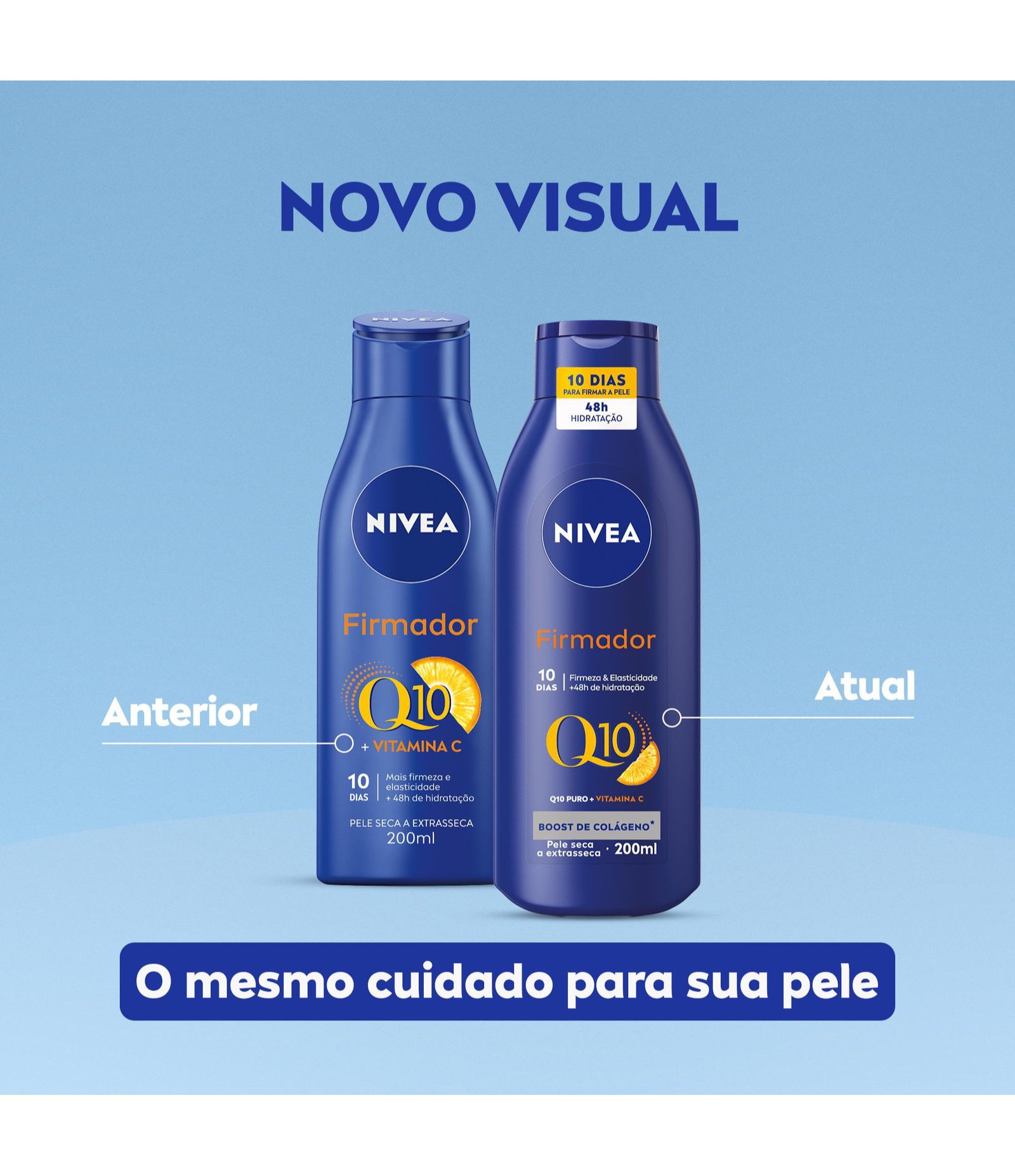 Loção Hidratante Firmador Q10 + Vitamina C Pele Seca Nivea 200ml 4