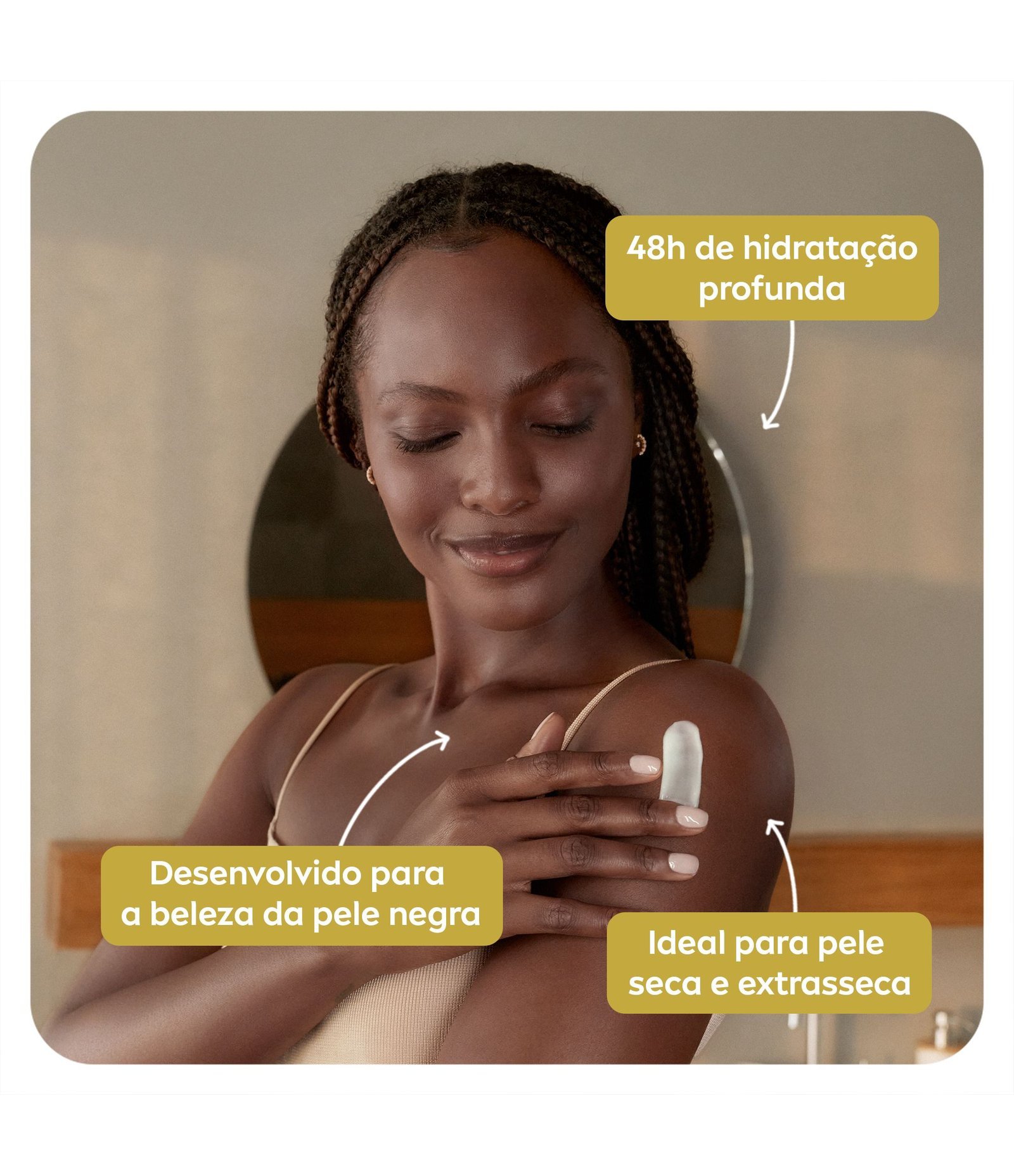 Hidratante Desodorante Beleza Radiante Cuidado Intenso Nivea 400ml 3