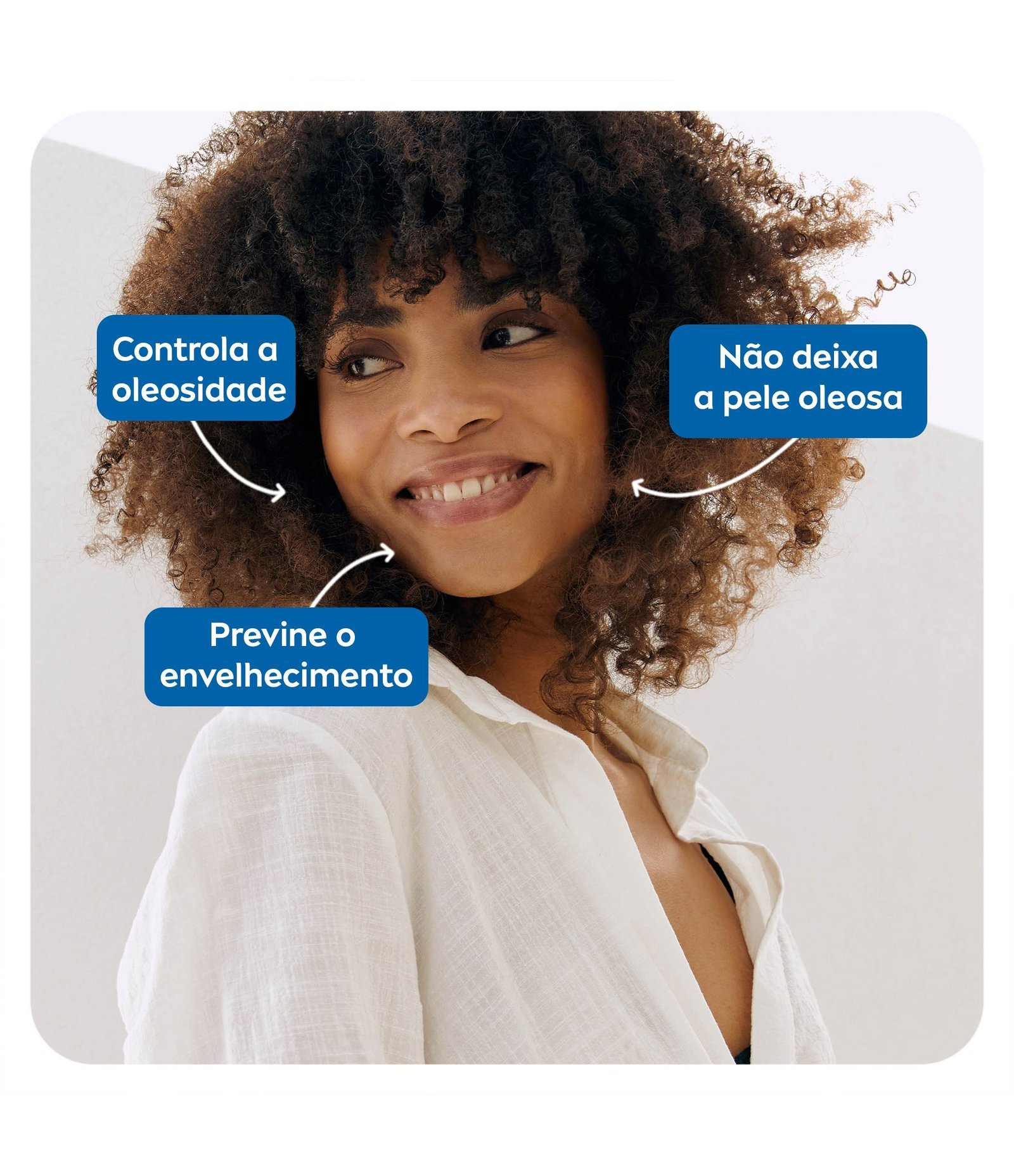 Protetor Solar Facial Toque Seco Antissinais FPS70 Nivea Sun 40ml 5
