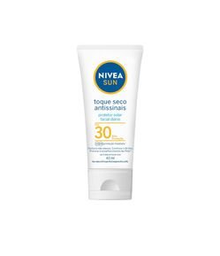 Protetor Solar Facial Toque Seco Antissinais FPS 30 Nivea Sun