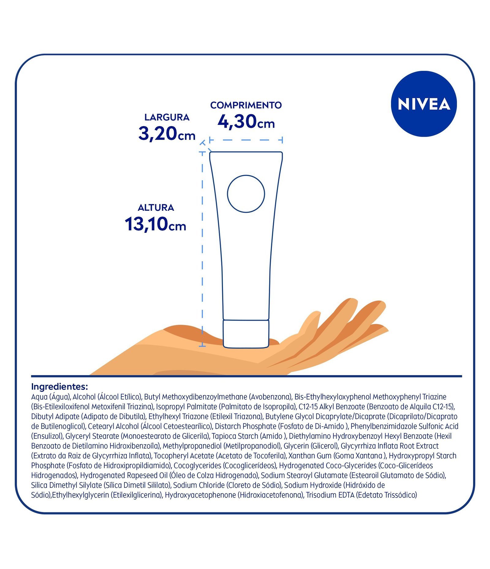 Protetor Solar Facial Beauty Expert Sensitive FPS 60 Nivea Sun 50g 5