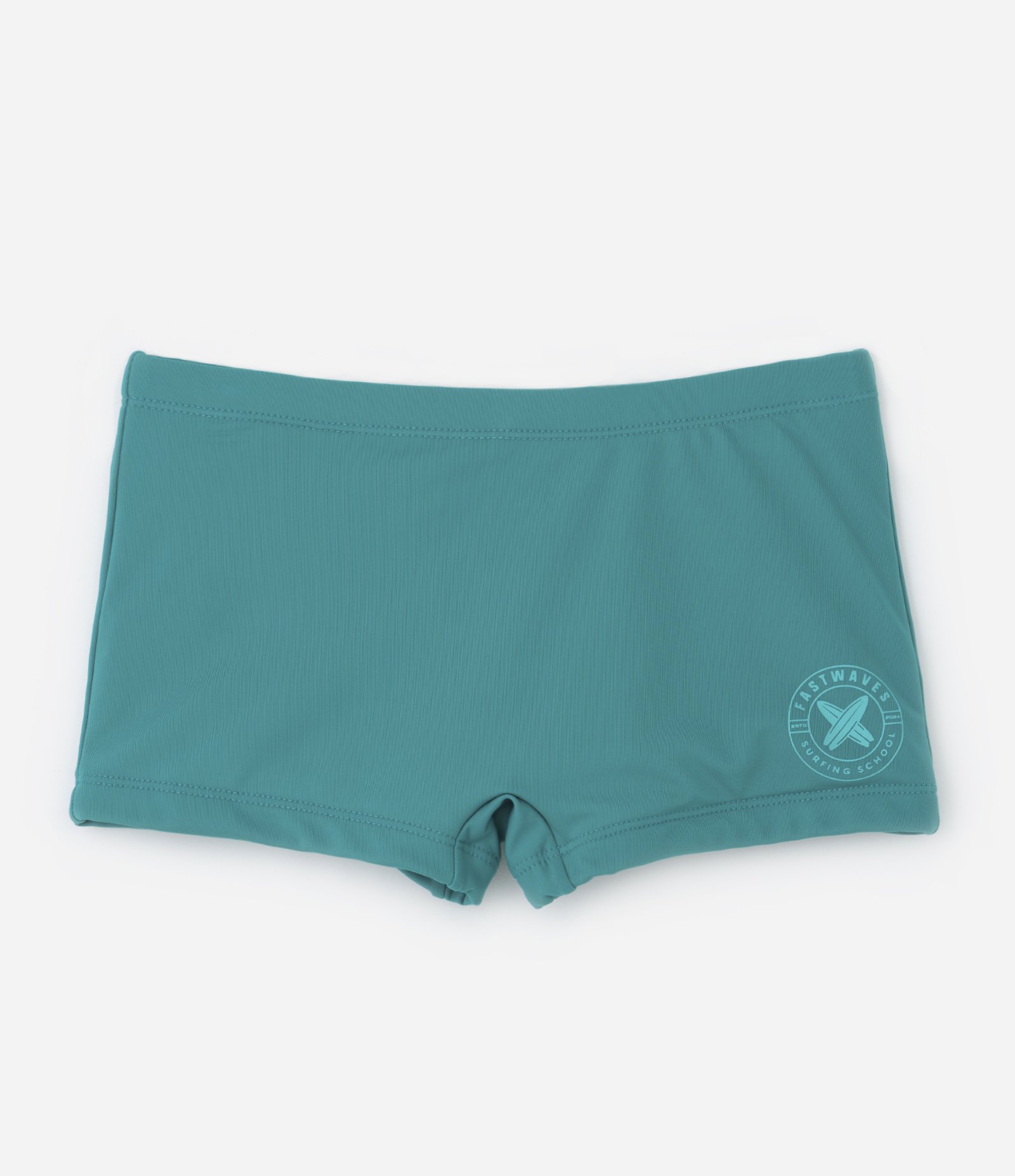 Sunga Boxer Infantil com Estampa de Surf - Tam 5 a 14 anos Verde 1