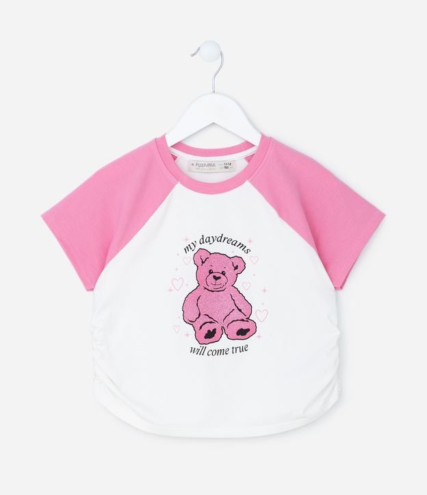 Cor: Branco/Rosa | Tamanho: 11-12