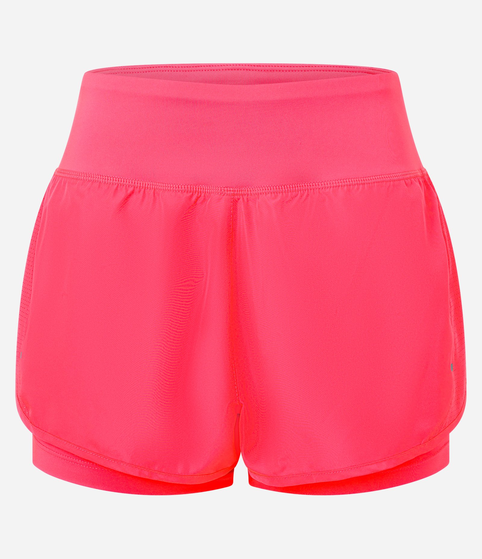 Bermuda Runner Esportiva em Microfibra com Bolso Funcional Rosa 6