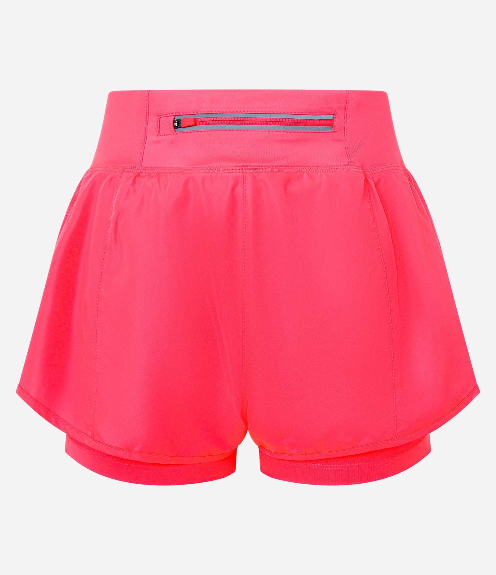 Bermuda Runner Esportiva em Microfibra com Bolso Funcional Rosa 7