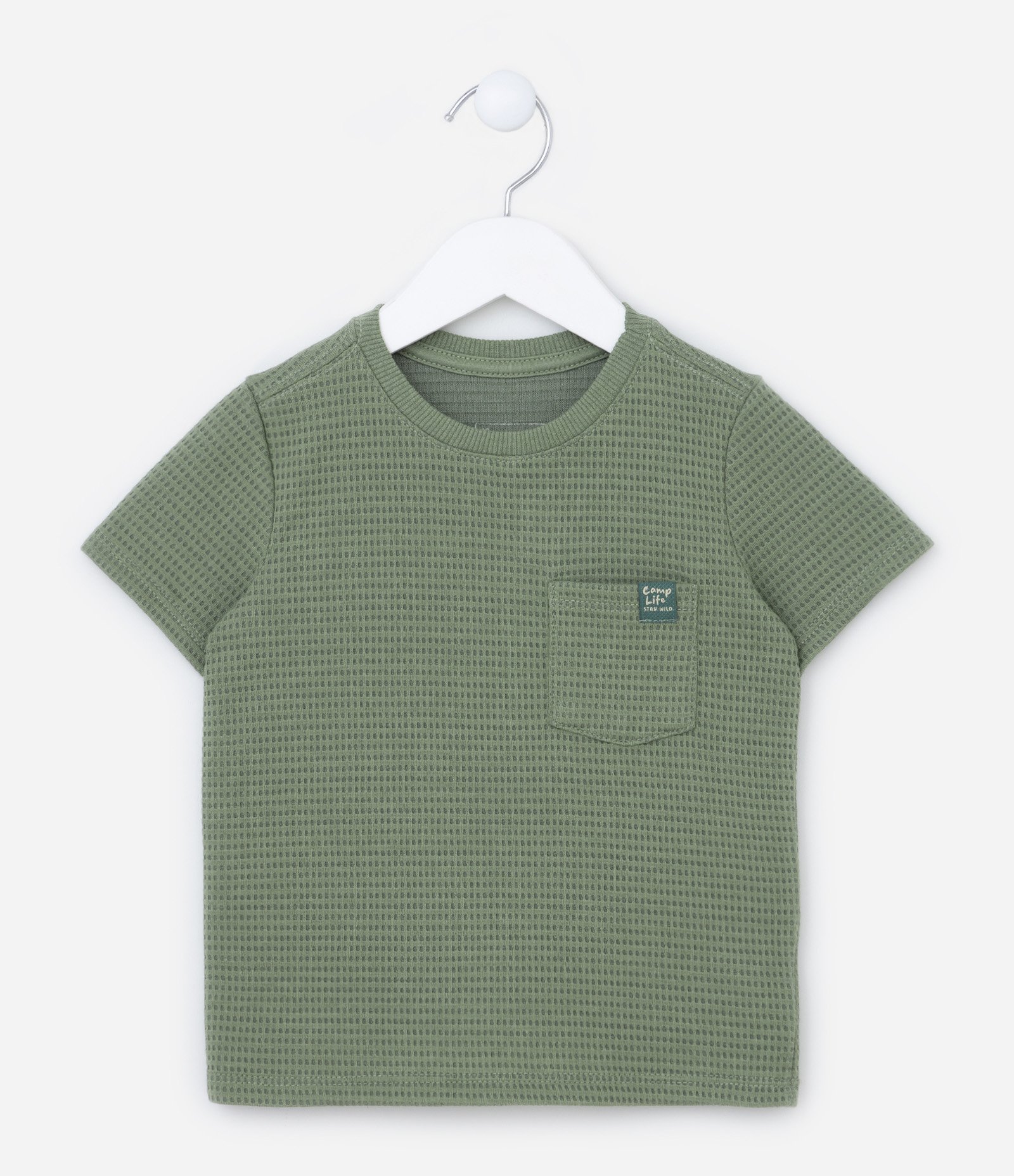 Conjunto Infantil em Moletom Texturizado com Bolsinho - 1 a 5 Anos 04 2