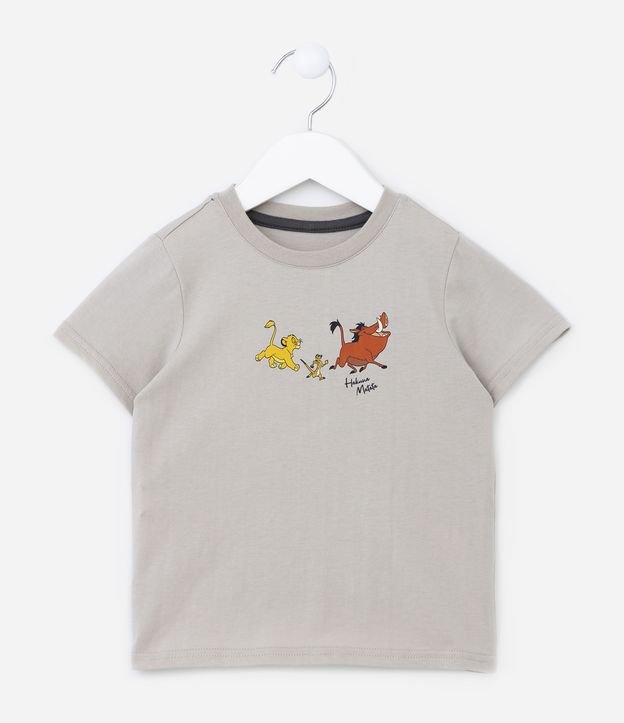 Conjunto Infantil com Estampa Rei Leão - Tam 1 a 5 Anos
