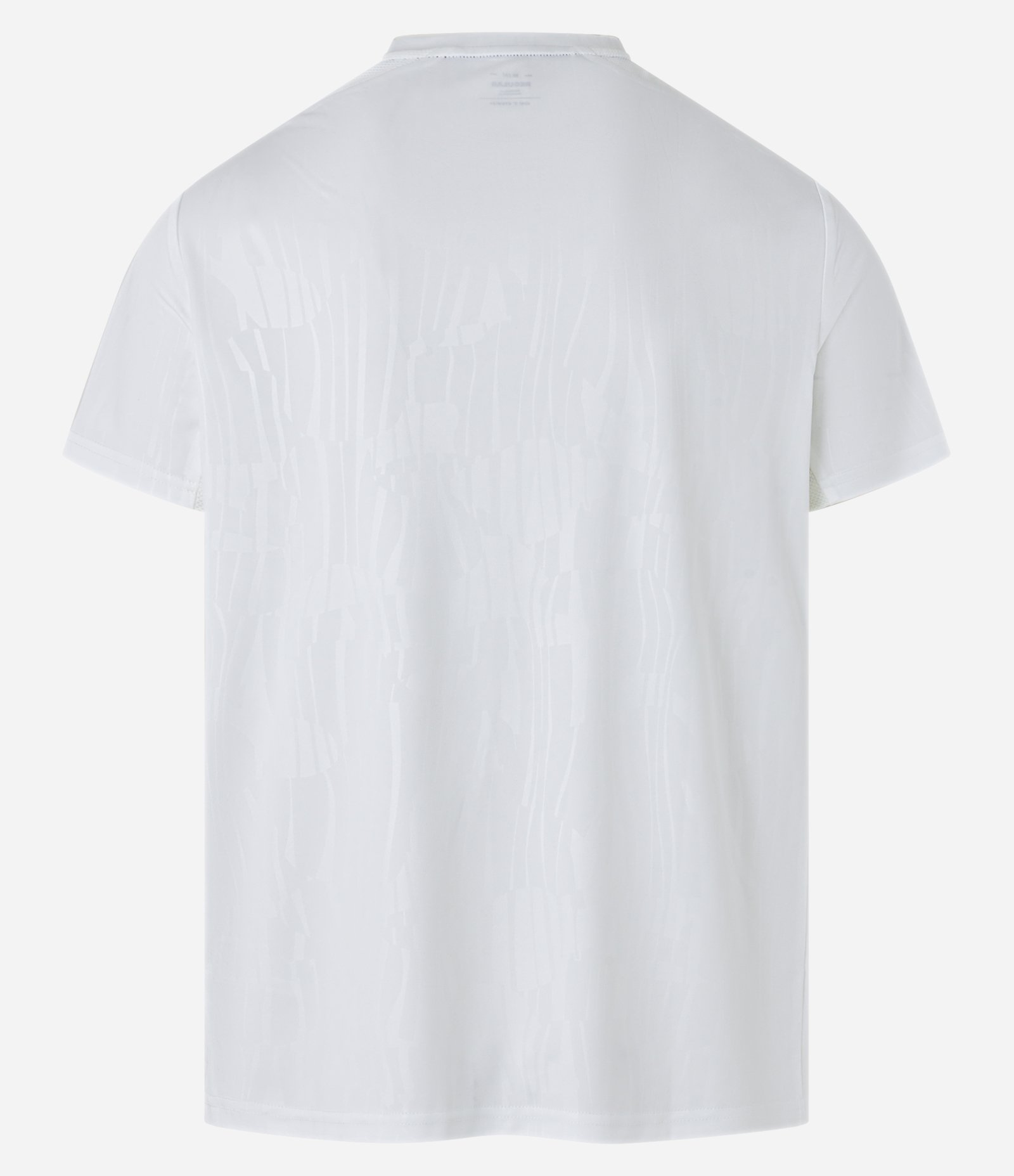 Camiseta Esportiva Tecnologia Dry com Estampa Heat Print Branco 7