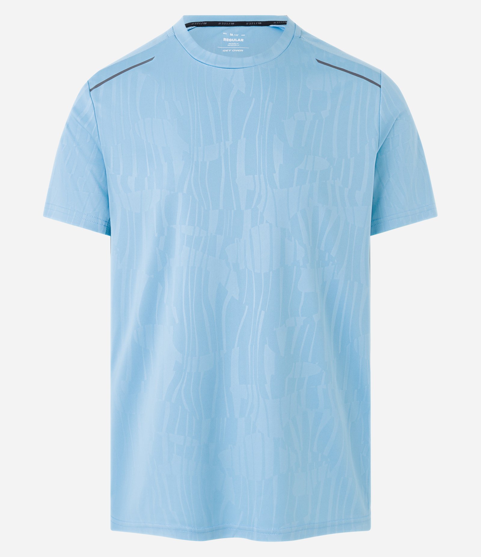 Camiseta Esportiva Tecnologia Dry com Estampa Heat Print 6