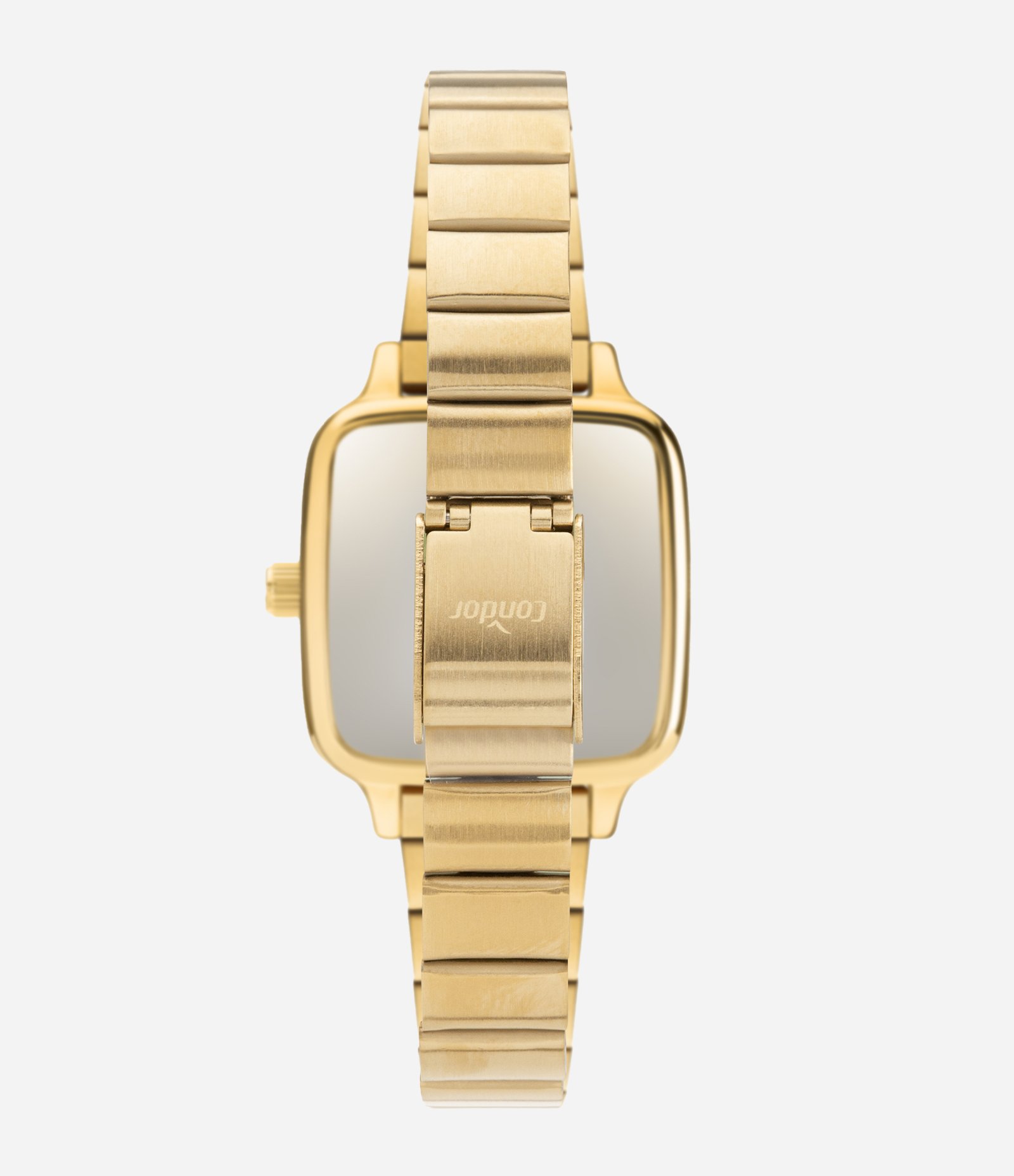 Kit Relógio Condor Feminino Analógico  Dourado 3