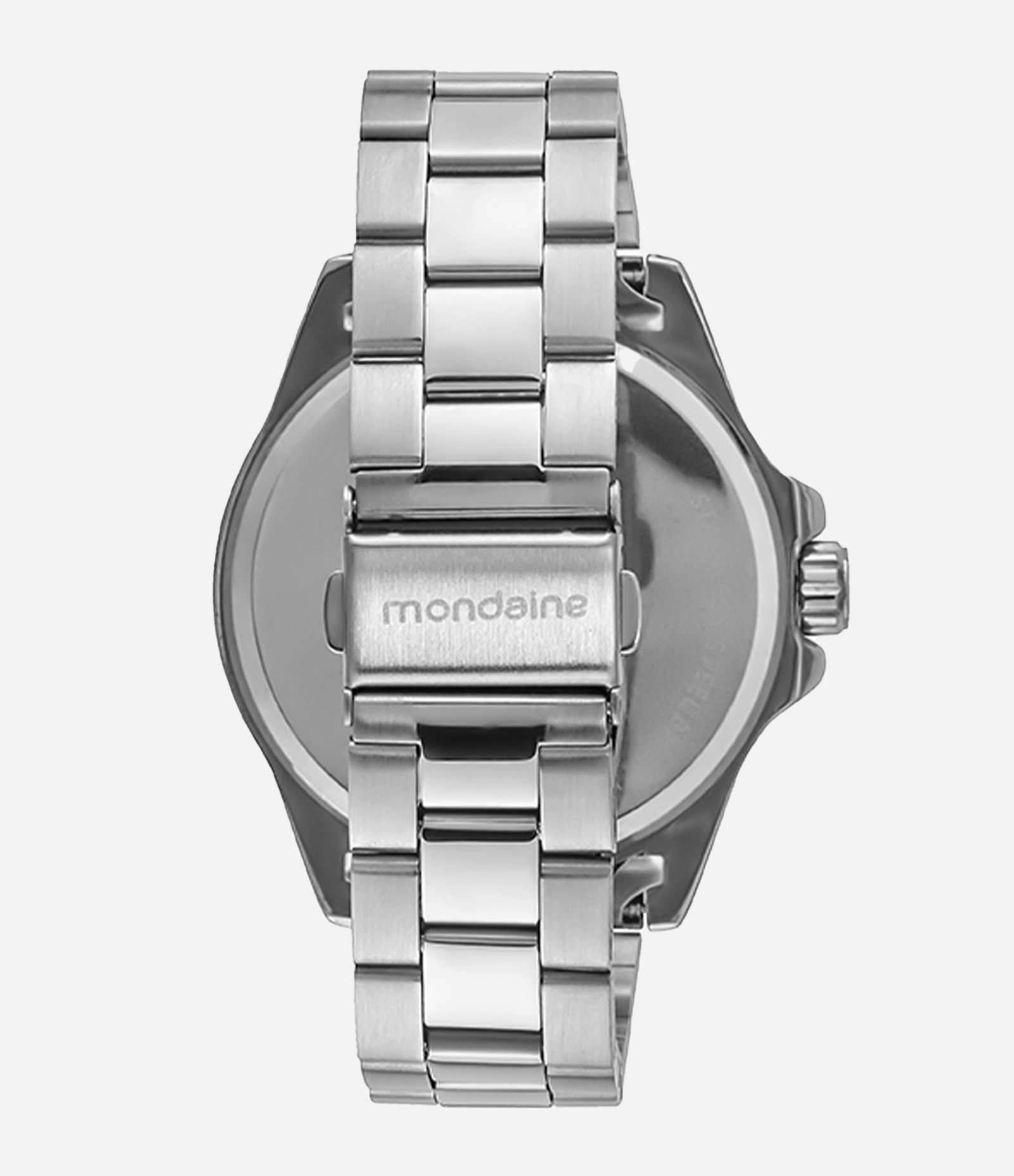 Kit Relógio Mondaine Masculino Analógico  Prata 4