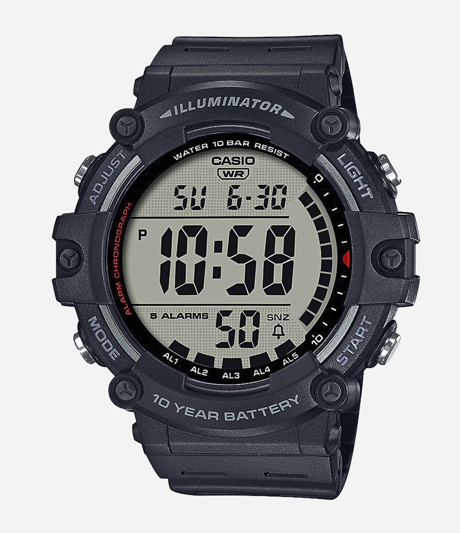Relógio Casio Masculino Digital  Preto 1