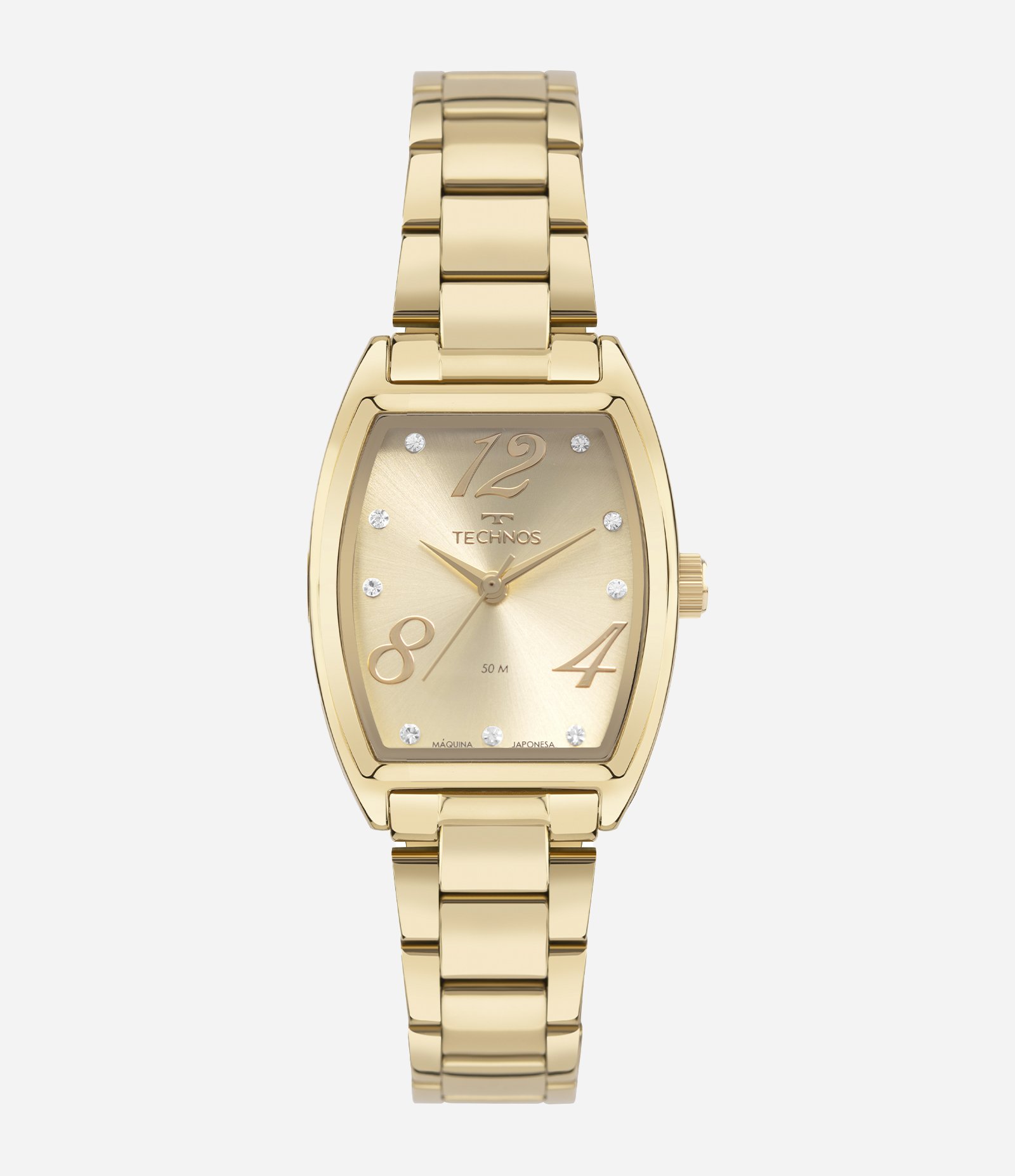 Kit Relógio Technos Feminino Analógico  Dourado 1