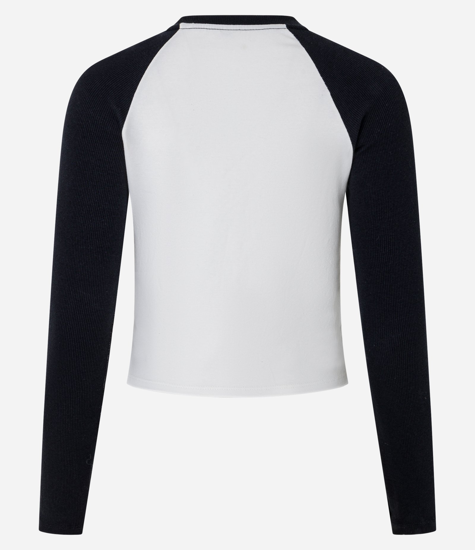 Blusa em Algodão com Mangas Raglan e Lettering Frontal Branco 6