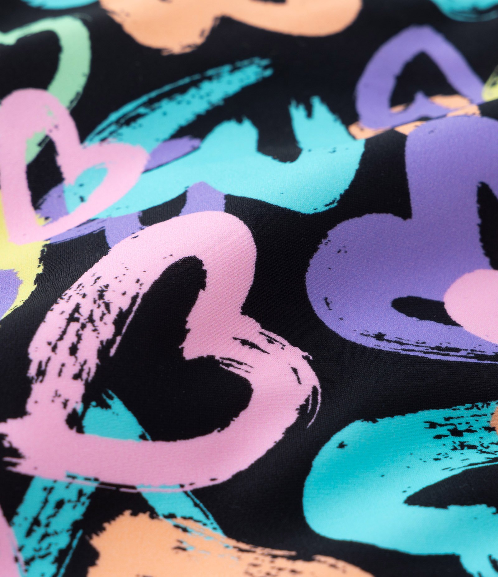 Biquíni Infantil Transpassado com Estampa Corações - Tam 5 a 14 Anos Multicores 4