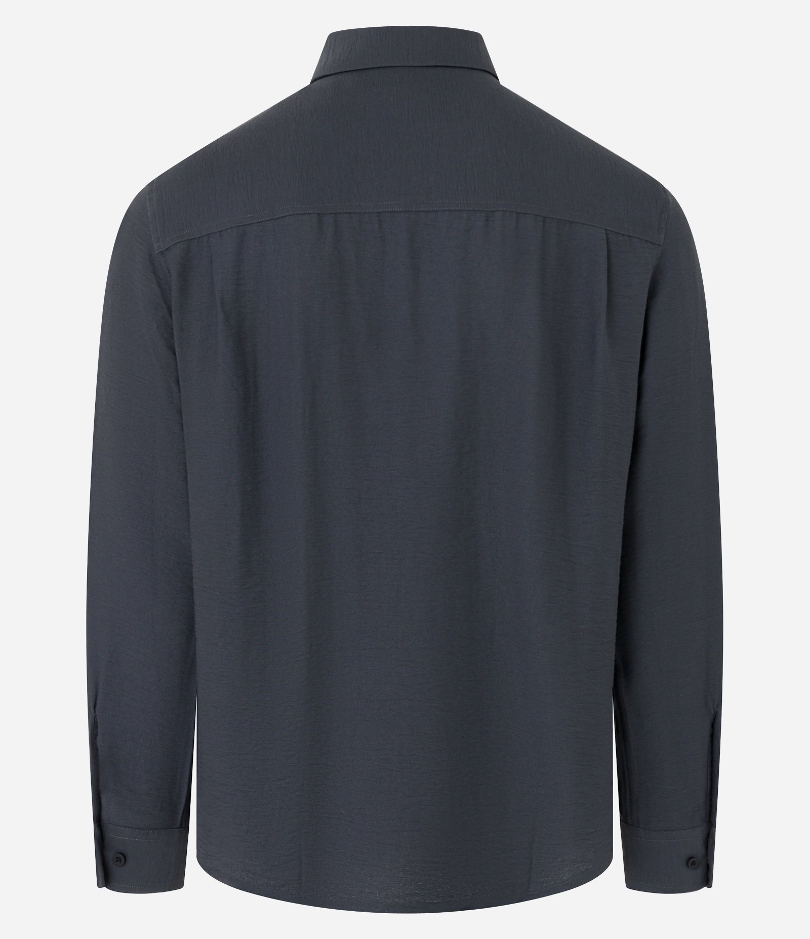 Camisa Comfort em Viscose com Textura Preto 8