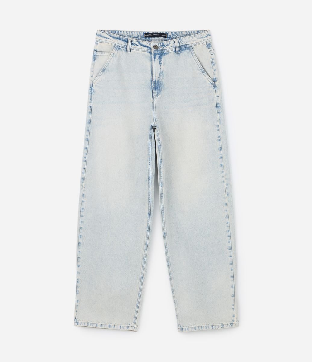 FASHIRU × SOMETHING baggy fit Jeans