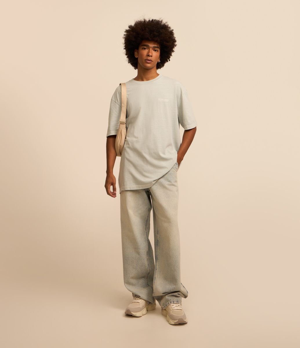 JEANS BAGGY FIT - Preto | ZARA Brasil