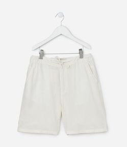 Bermuda Infantil em Viscolinho com Bolsos - Tam 5 a 14 Anos