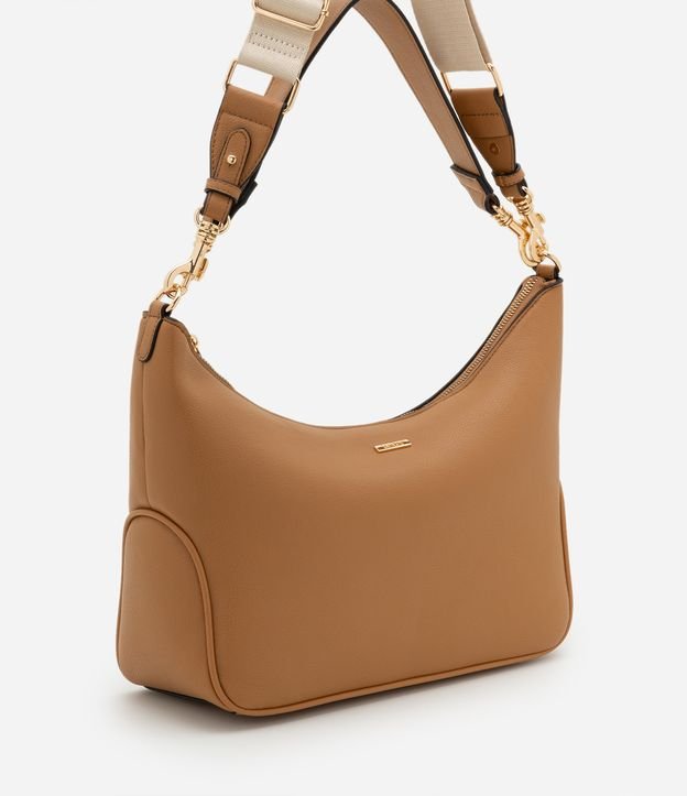 Bolsa Transversal Grande com Alças Duplas