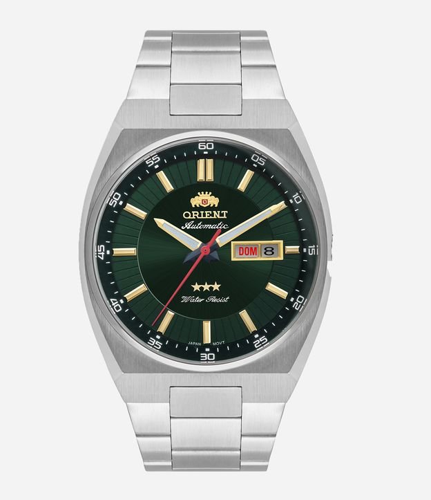 Relógio Orient Masculino Automático  Prata 1