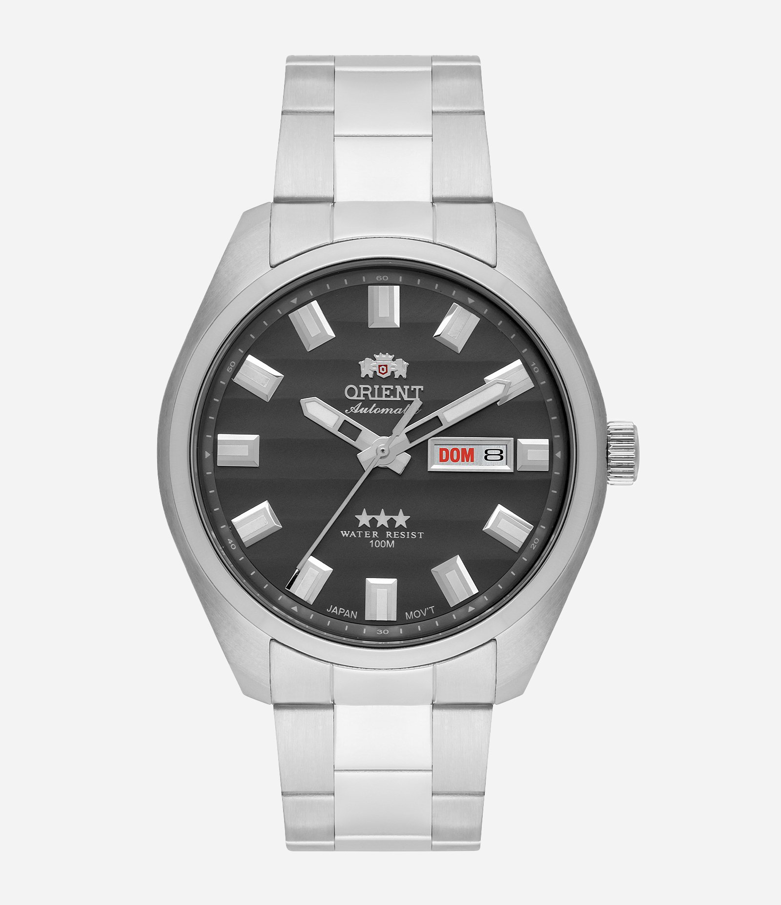 Relógio Orient Masculino Automático  Prata 1