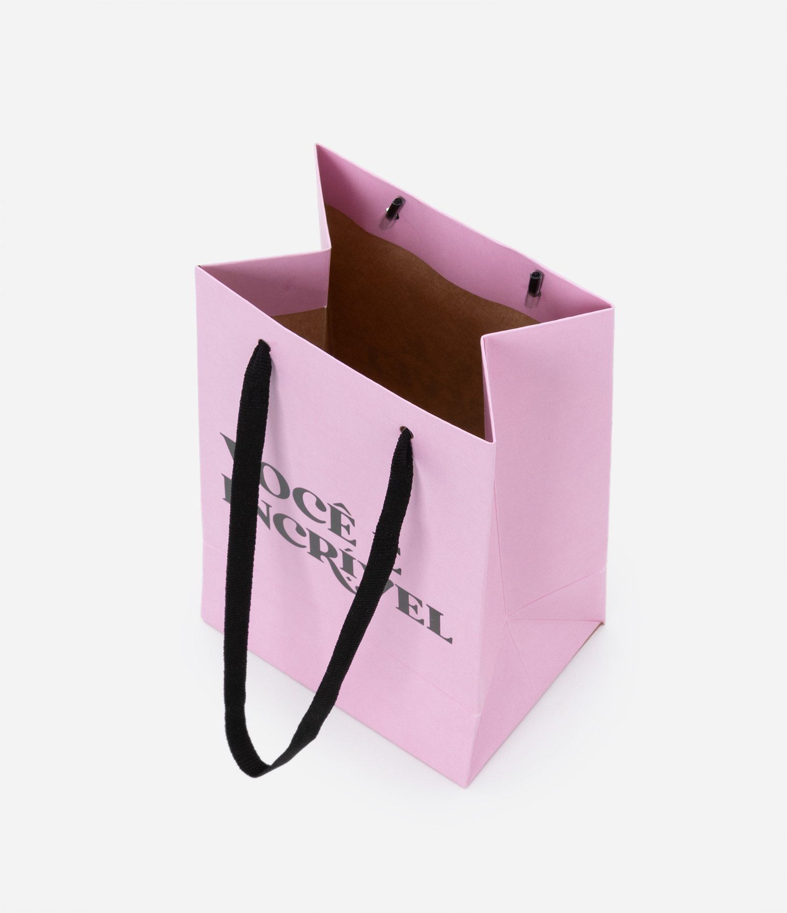 Embalagem de Presente Sacola com Estampa Você é Incrível Rosa 2
