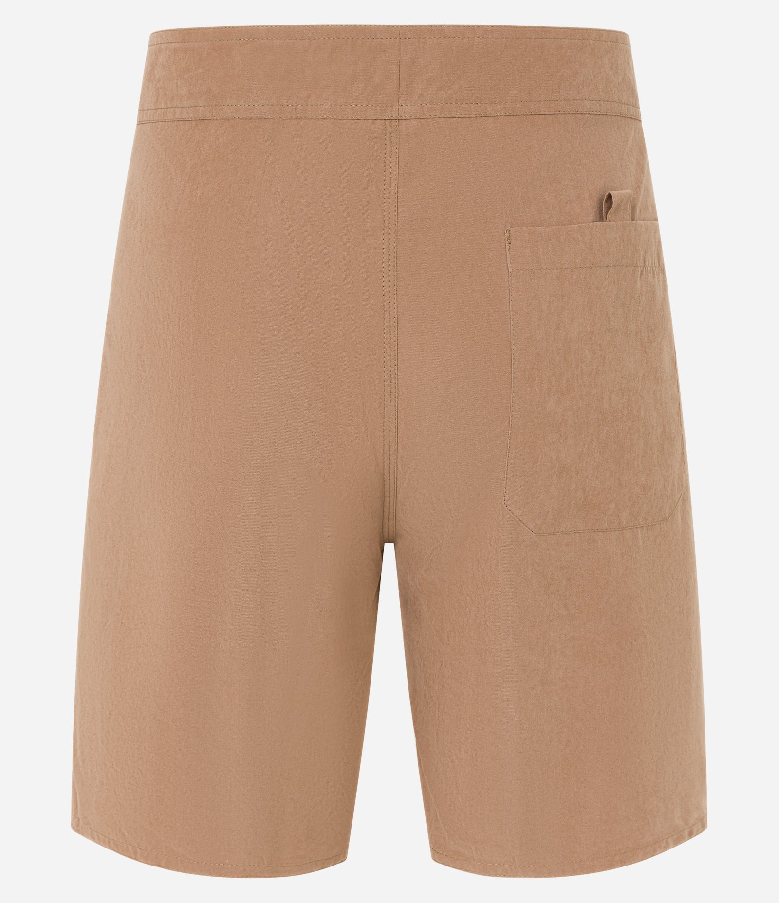 Bermuda com Cós Fixo e Cordão Contrastante Marrom 6