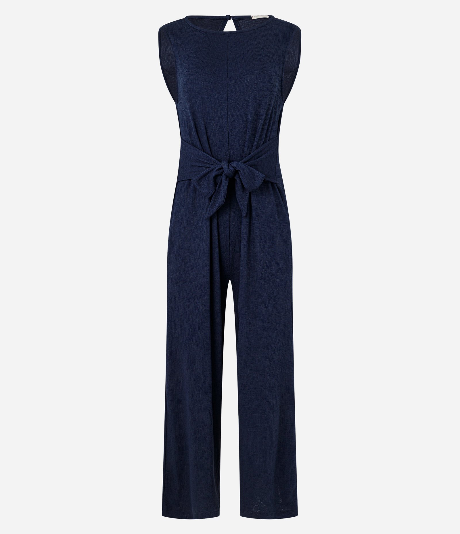 Macacão Reto em Viscose com Amarração na Cintura 6