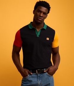 Camiseta Polo e Estampa Kodak