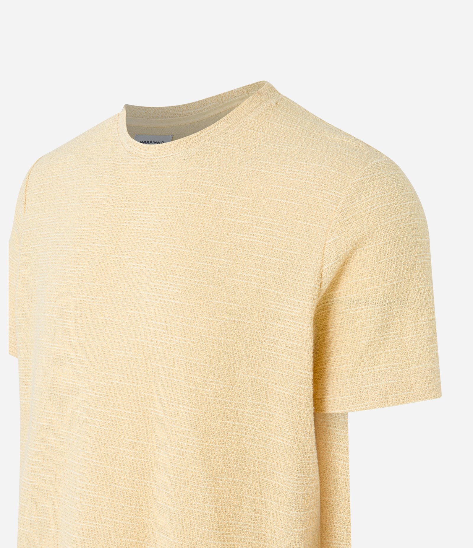 Camiseta Regular em Malha Texturizada 6