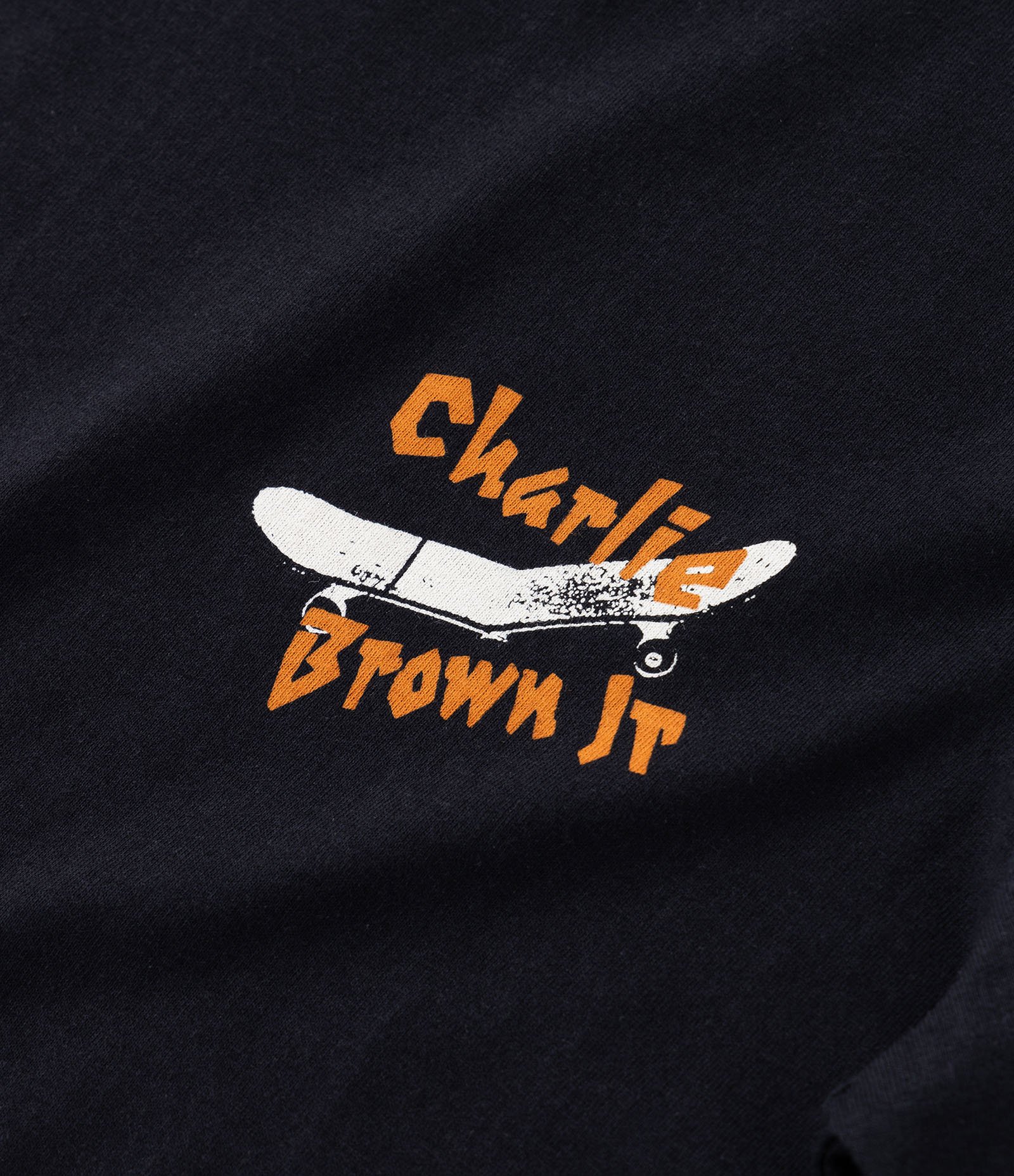 Camiseta Infantil com Estampa do Charlie Brown Jr - Tam 5 a 14 anos Preto 4