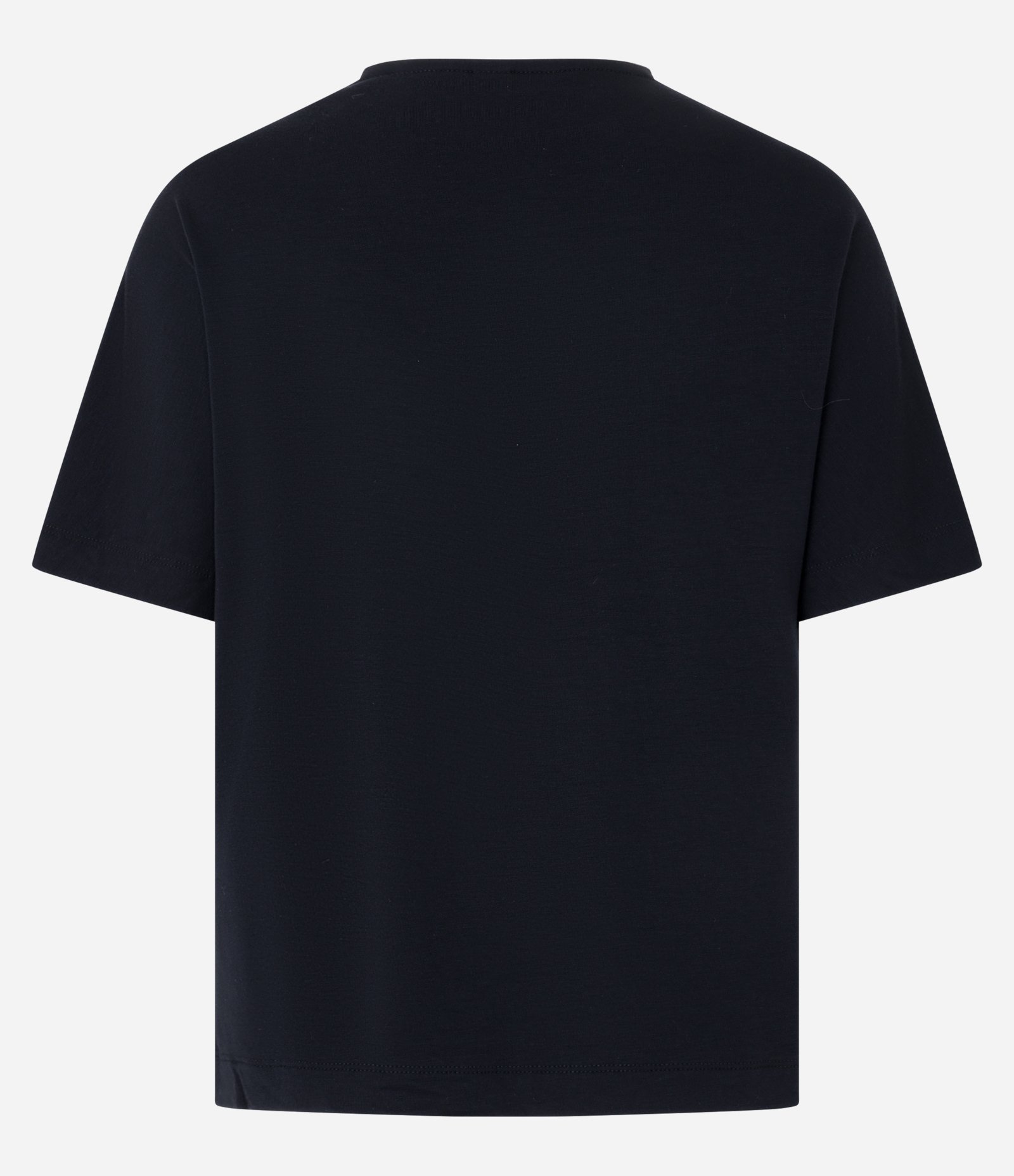 Blusa em Moletinho com Recortes Frontais Preto 6