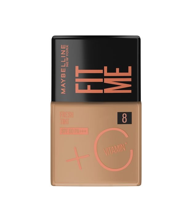 Base Liquida Maybelline NY Fit Me Fresh Tint com Vitamina C e FPS50