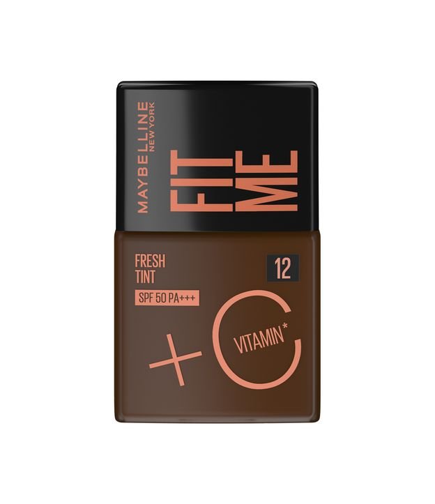 Base Liquida Maybelline NY Fit Me Fresh Tint com Vitamina C e FPS50