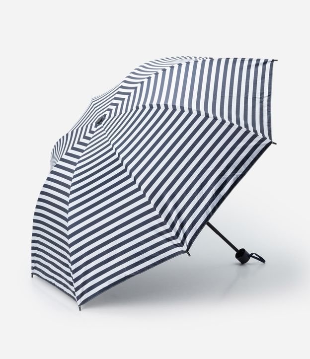 Sombrinha em Alumínio com Estampa Listrada