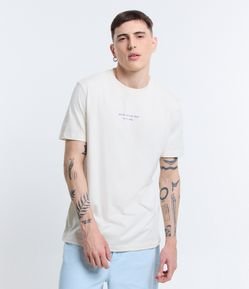 Camiseta Comfort em Algodão Malhão com Estampa Dogs Frente e Costas