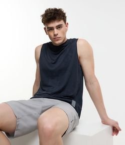 Regata Regular Esportiva em Tecnologia Dry com Estampa Jacquard