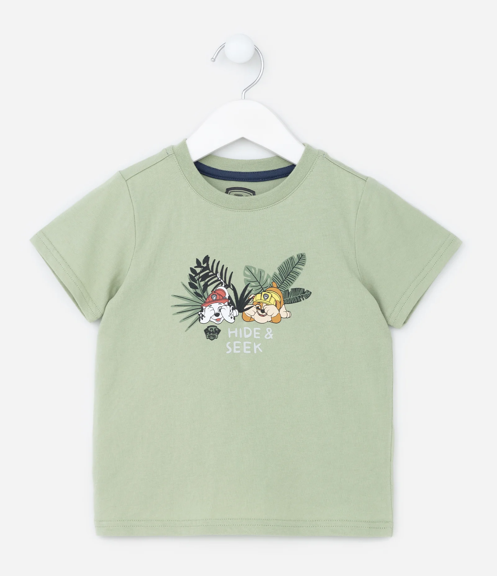 Conjunto Infantil com Estampa da Patrulha Canina - Tam 1 a 5 Anos Verde 2