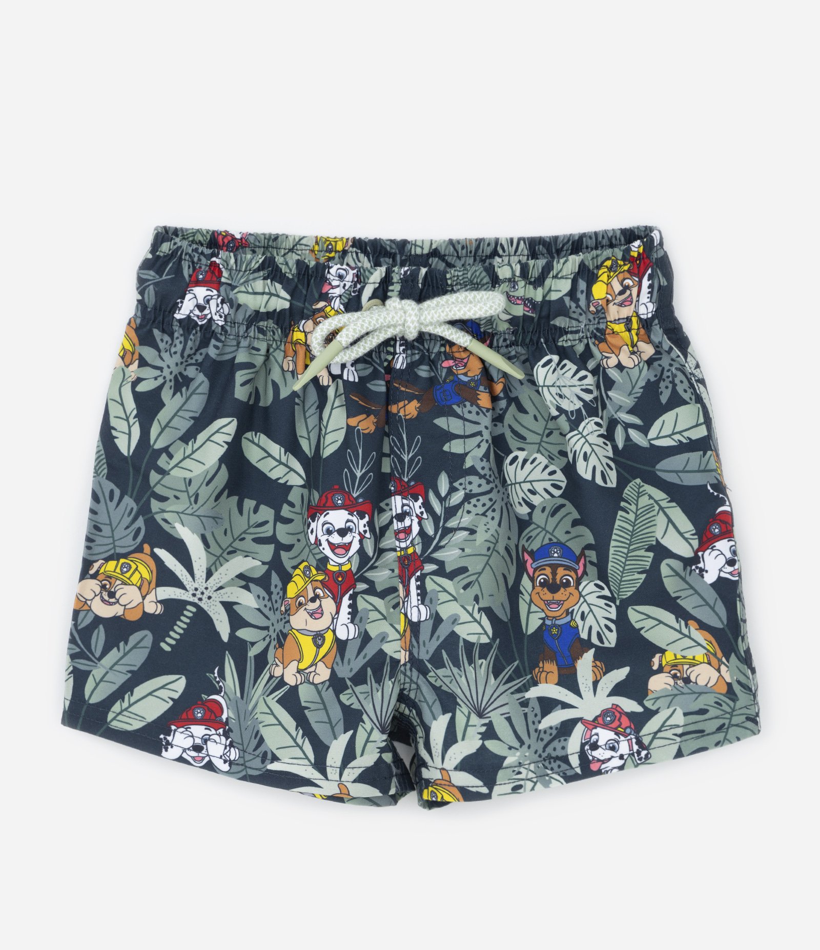 Conjunto Infantil com Estampa da Patrulha Canina - Tam 1 a 5 Anos Verde 3