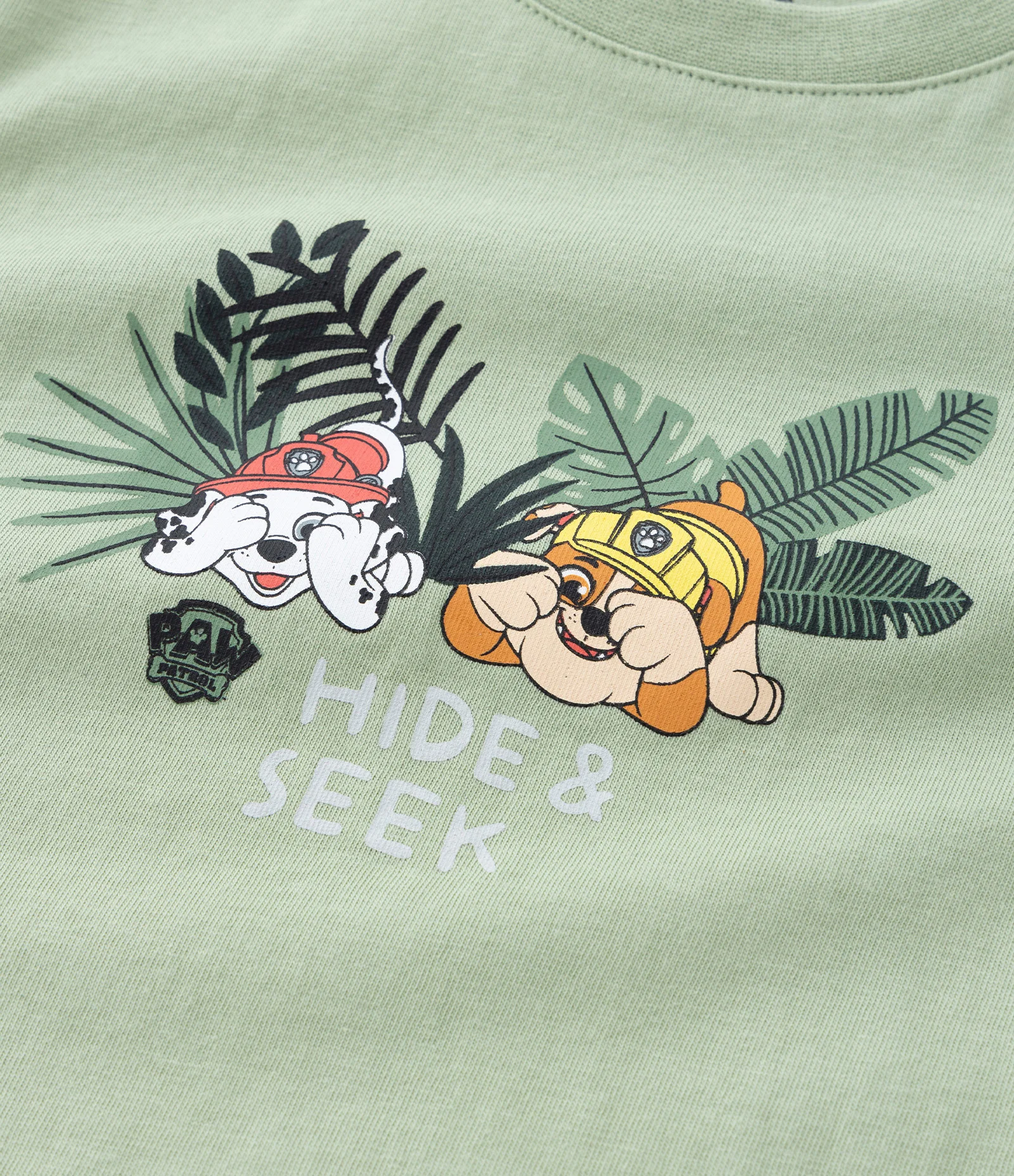 Conjunto Infantil com Estampa da Patrulha Canina - Tam 1 a 5 Anos Verde 4