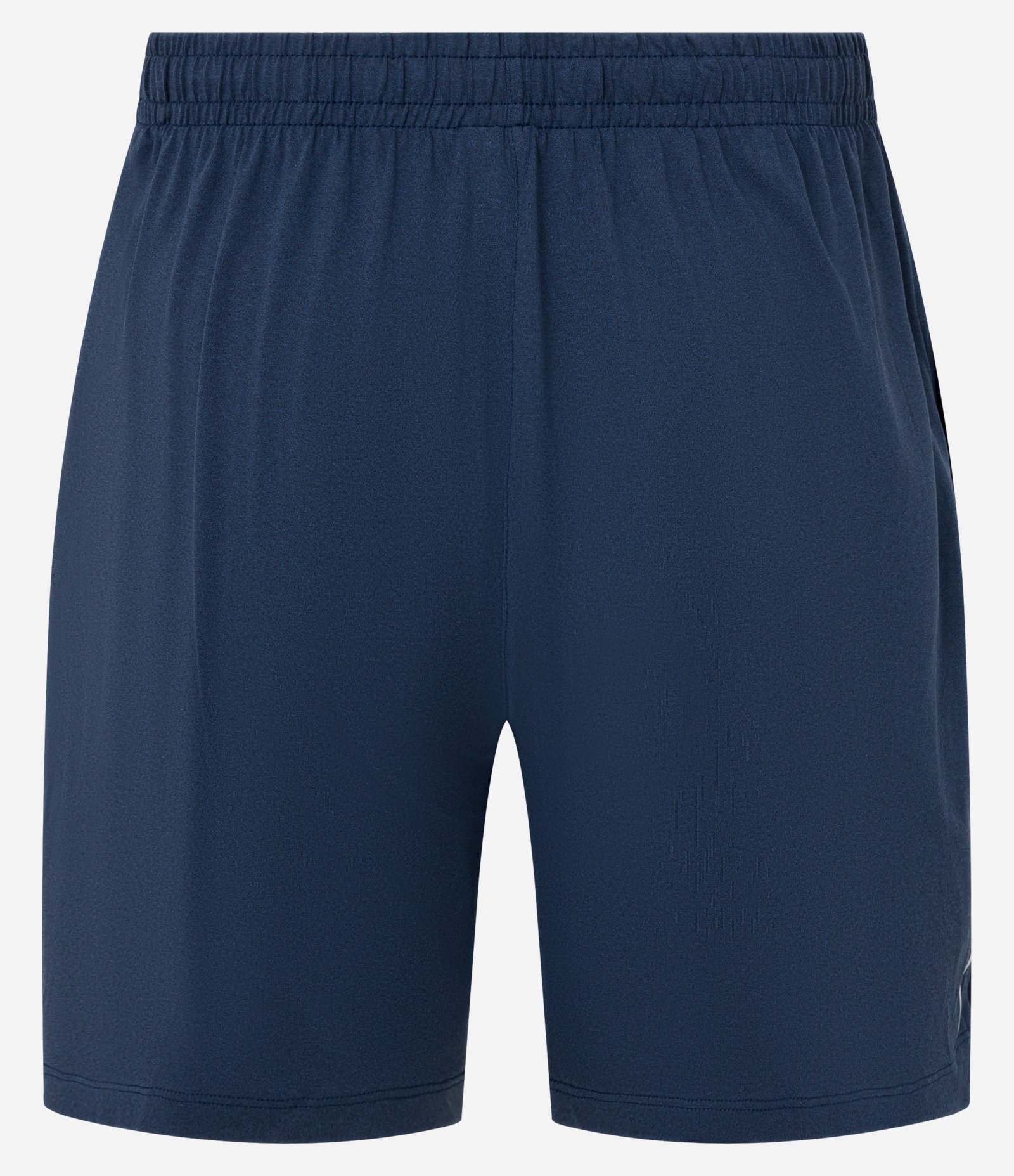 Bermuda Esportiva em Tecnologia Dry com Mescla e Recorte Azul 6